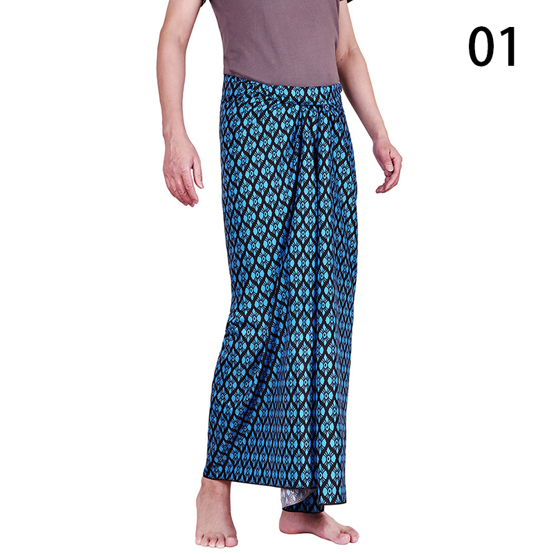 Sarong Men Wrap - Falda Sarong Tradicional del Sudeste Asiático,