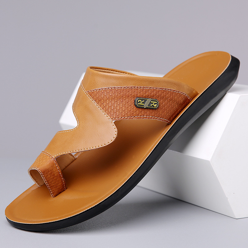 Flip Flop Leather Men - Sandalias de Cuero para Hombre 2026,