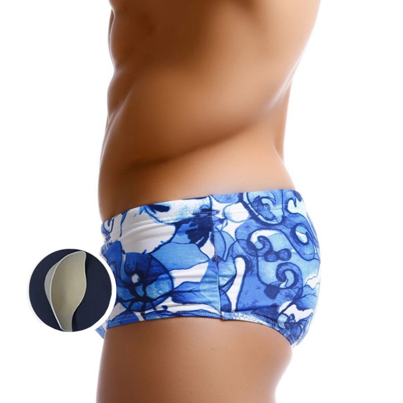 Swim Trunk Quick Dry - Bañador Sexy Gay para hombre, cubierta