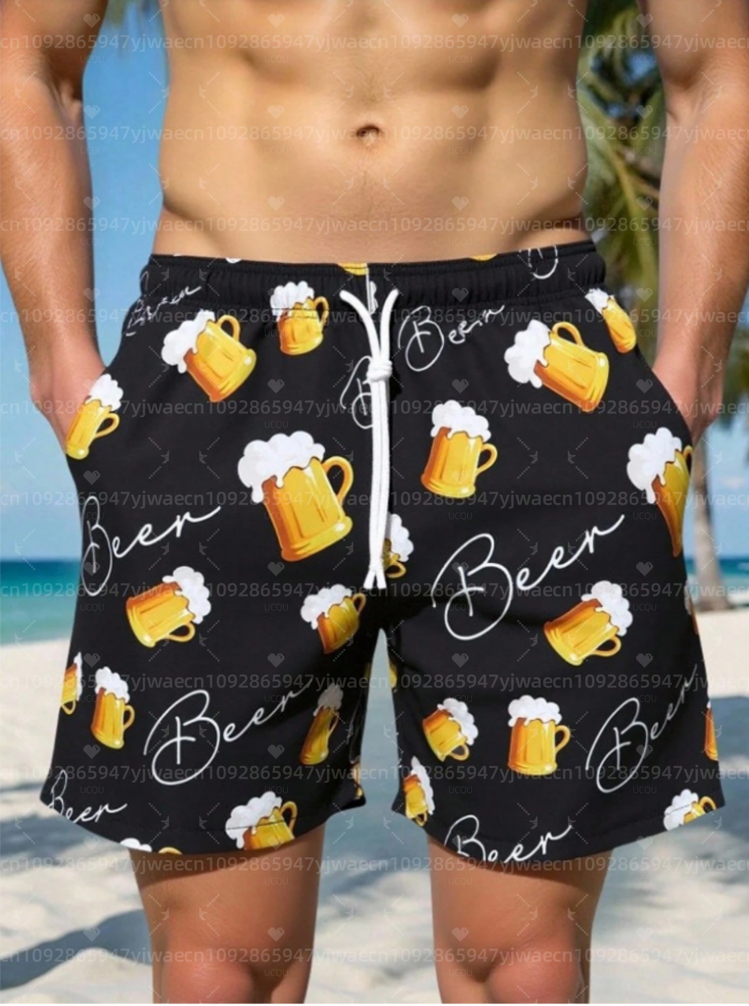 Trunks Board Surf - Pantalones cortos de surf para hombre,