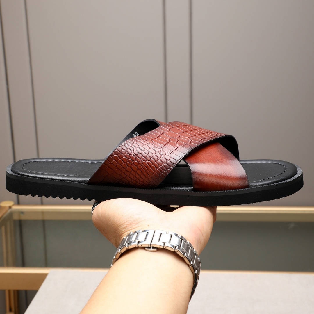 Flip Flop Leather Men - Sandalias de Moda Hechas a Mano