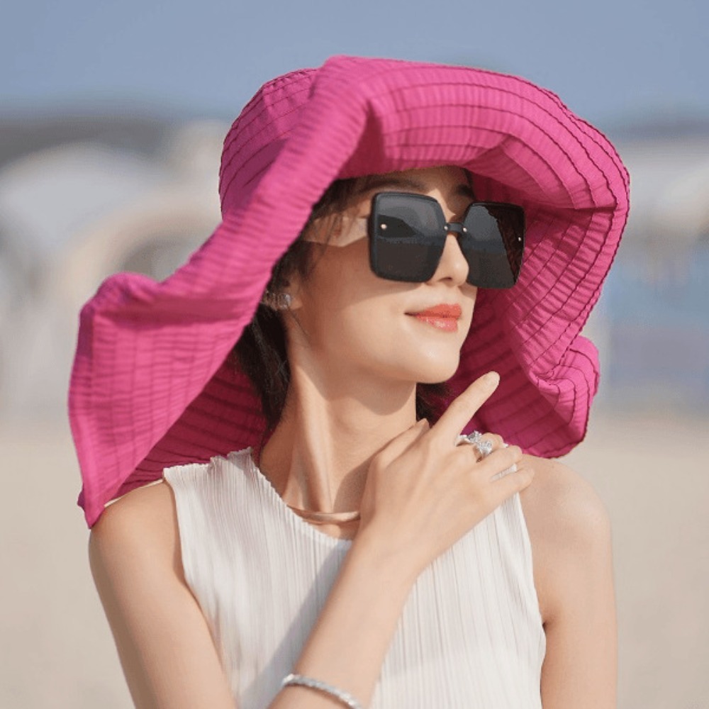 Packable Hat Nylon - Sombrero de Sol Plegable y Moldeable