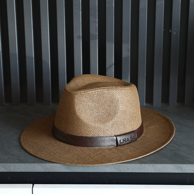 Bucket Hat Straw - Sombrero de paja tejido Panamá para