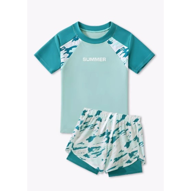 Swim Trunk Quick Dry - Traje de Baño de Dos Piezas