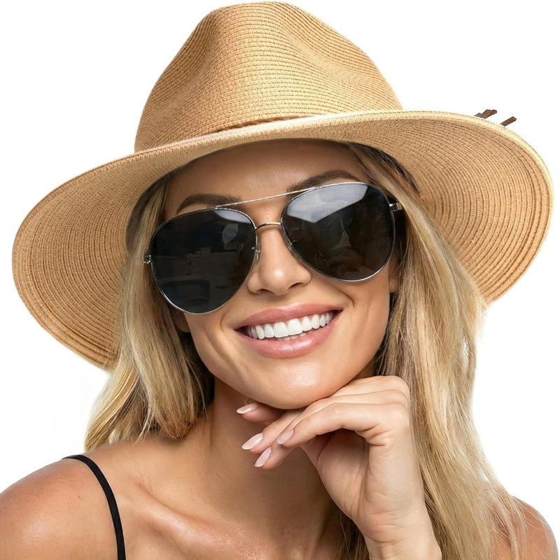 Bucket Hat Straw - Sombrero de Paja de Verano para