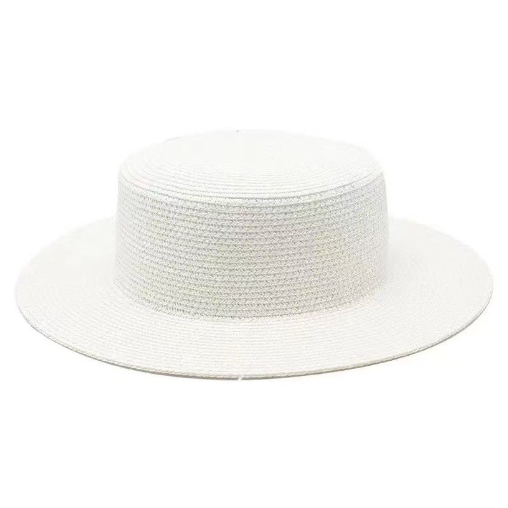 Bucket Hat Straw - Sombrero de Paja de Ala Ancha