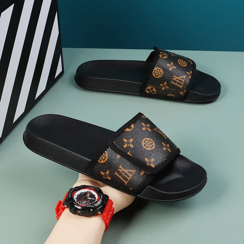 Flip Flop Leather Men - Sandalias de Cuero Genuino para Hombre,