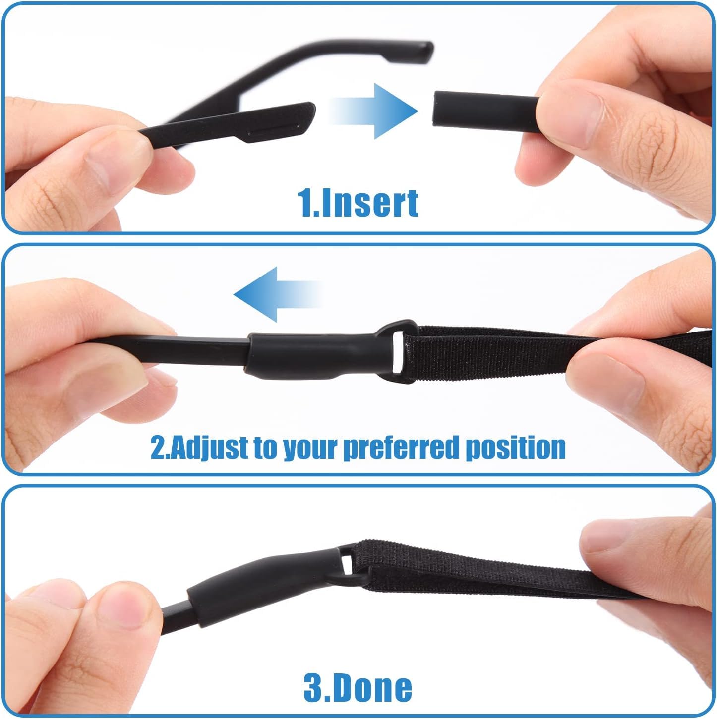 4 correas para gafas para adul - Sunglass Retainer Cord reseña y precio