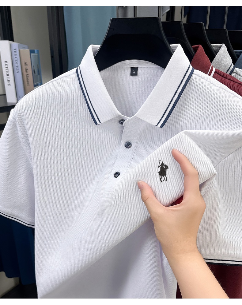 Camisa Polo de Verano con Cuel - Polo Shirt Pique reseña y precio
