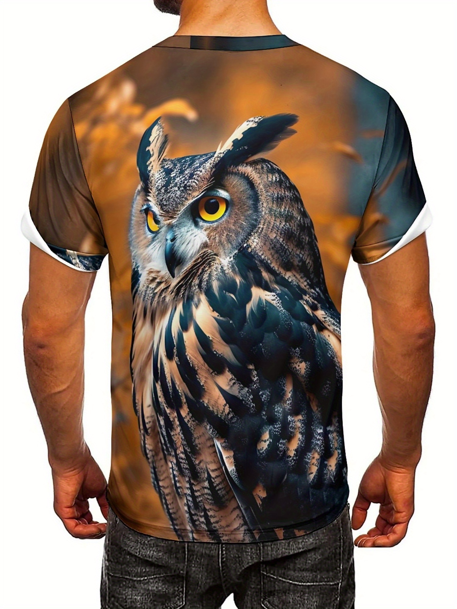 Camiseta con estampado de búho - Tee Graphic Print reseña y precio