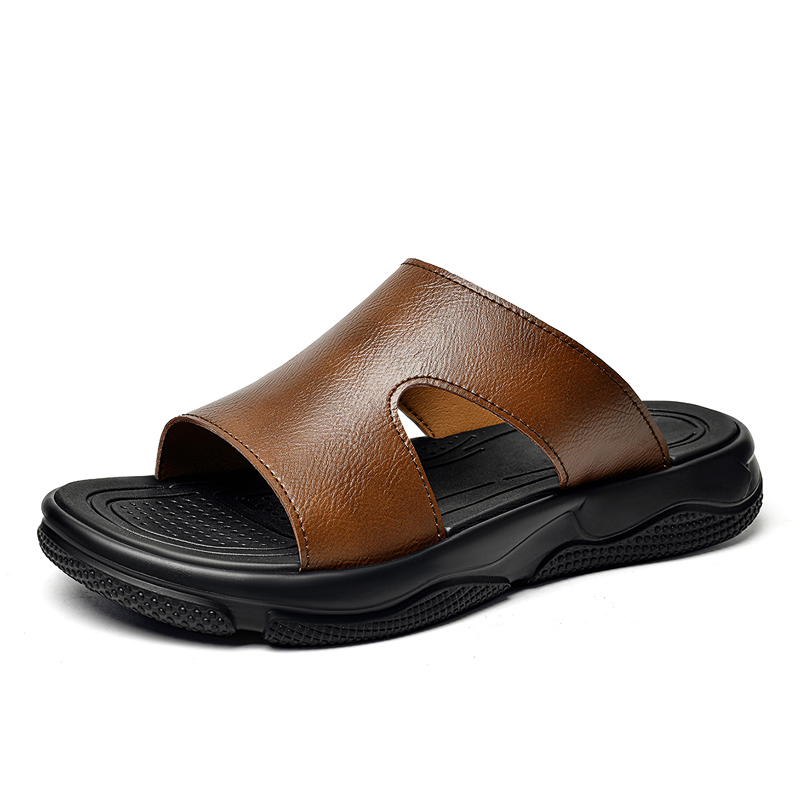 Sandalias de cuero para hombre - Flip Flop Leather Men reseña y precio