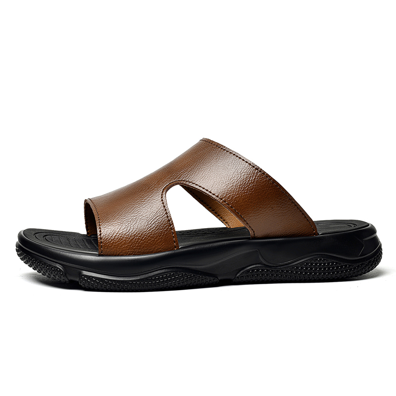 Sandalias de cuero para hombre - Flip Flop Leather Men reseña y precio