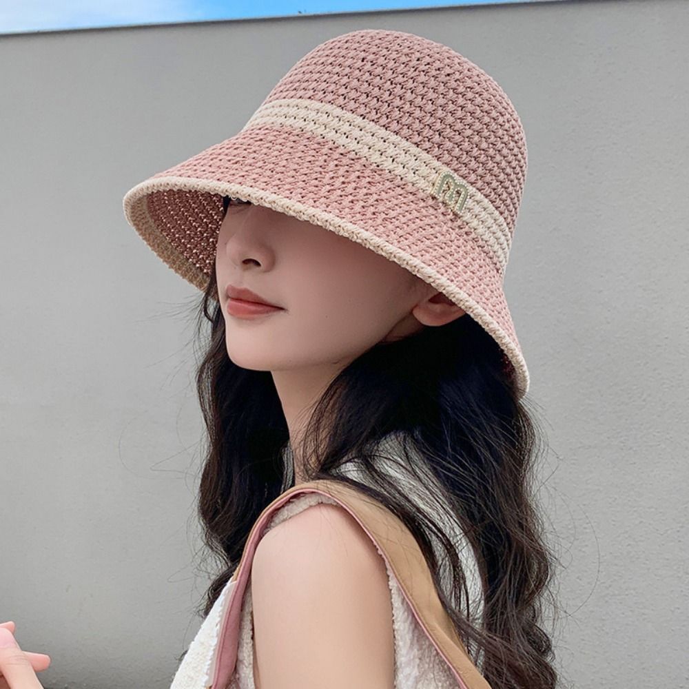 Sombrero de Pescador Elegante  - Bucket Hat Straw reseña y precio