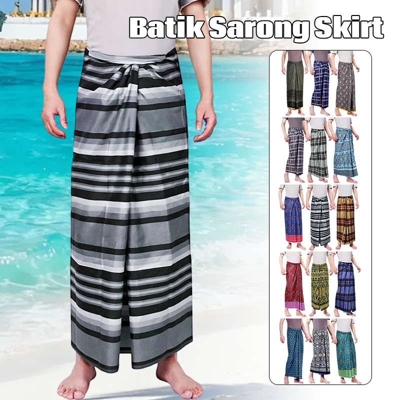 Falda Sarong Tradicional del S - Sarong Men Wrap reseña y precio