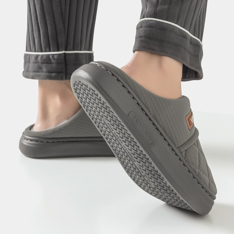 Zapatilla cálida de invierno p - Flip Flop Leather Men reseña y precio