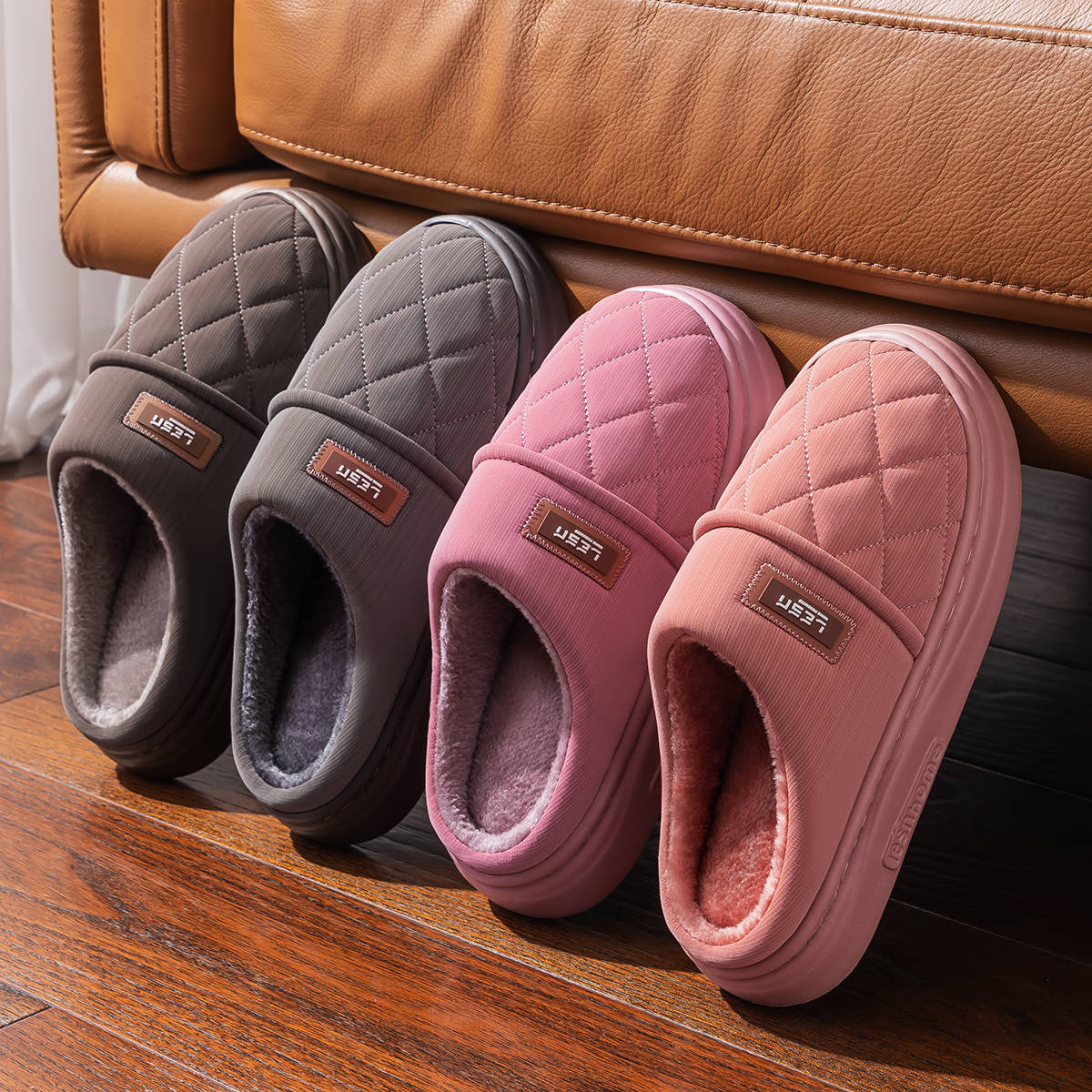 Zapatilla cálida de invierno p - Flip Flop Leather Men reseña y precio