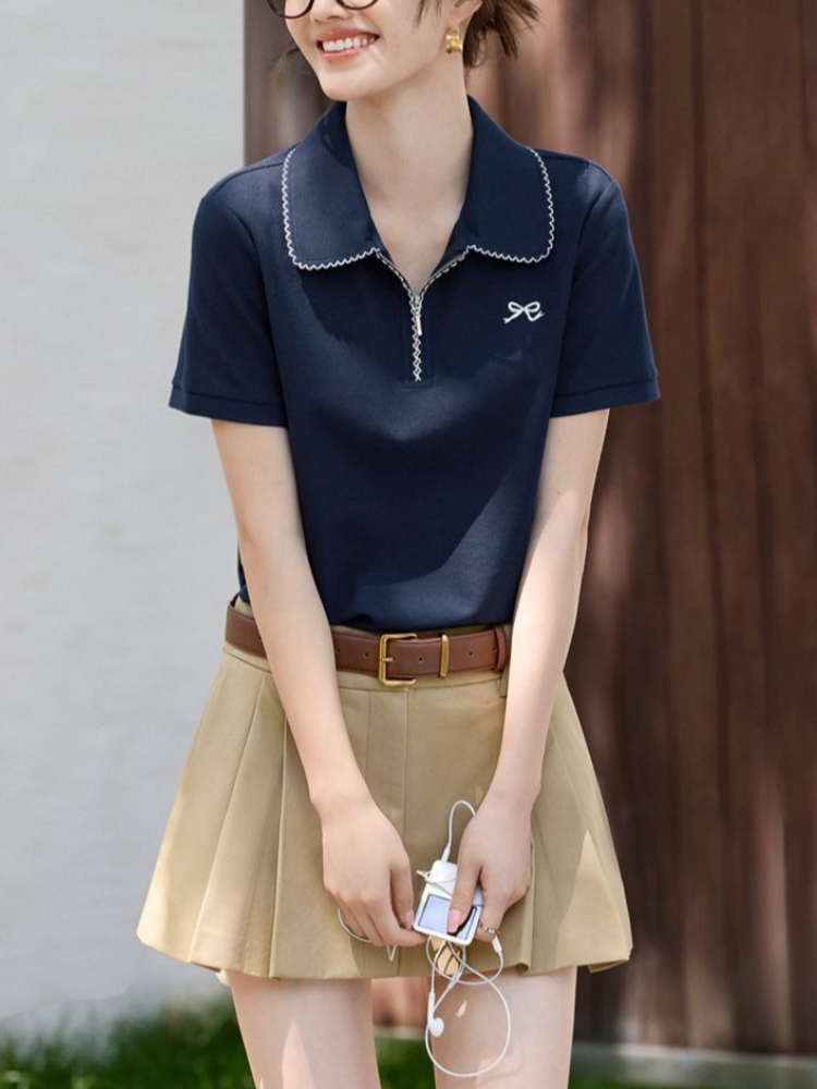 Camiseta de Mujer, Corte Ental - Polo Shirt Pique reseña y precio