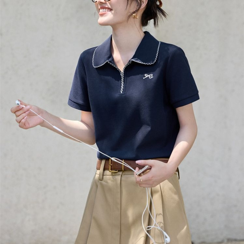 Camiseta de Mujer, Corte Ental - Polo Shirt Pique reseña y precio