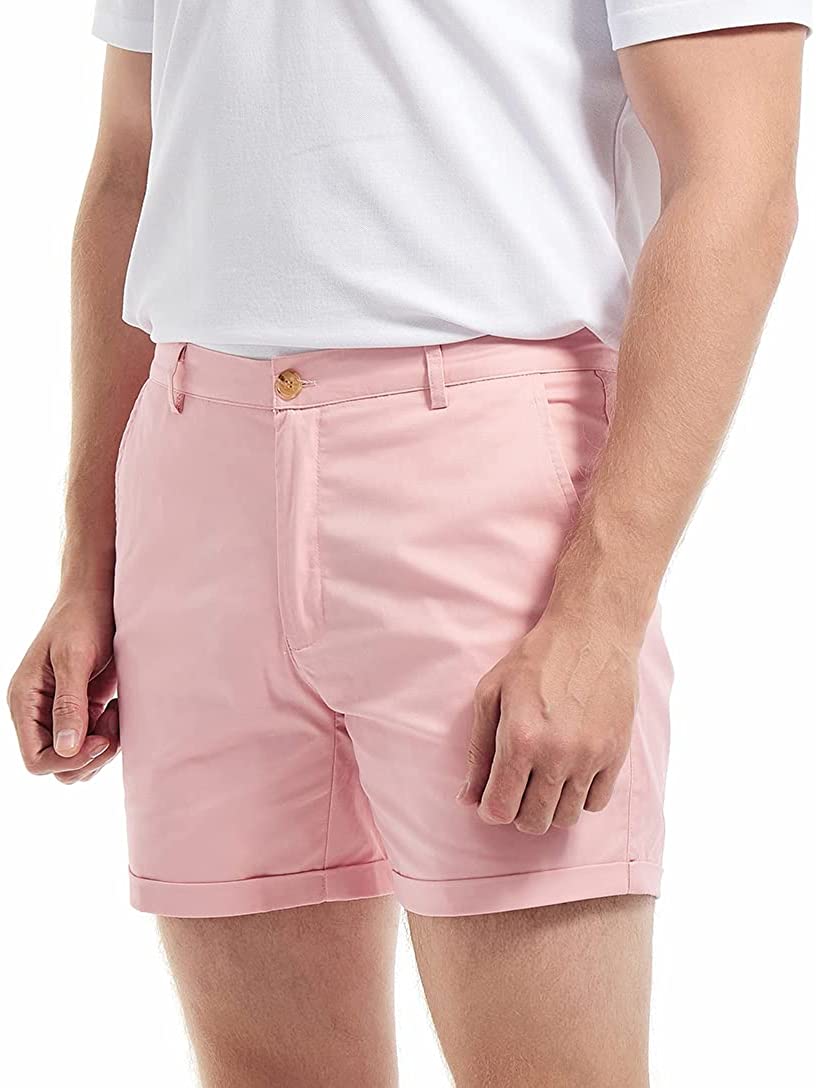 AIMPACT-pantalones cortos chin - Shorts Chino Slim reseña y precio