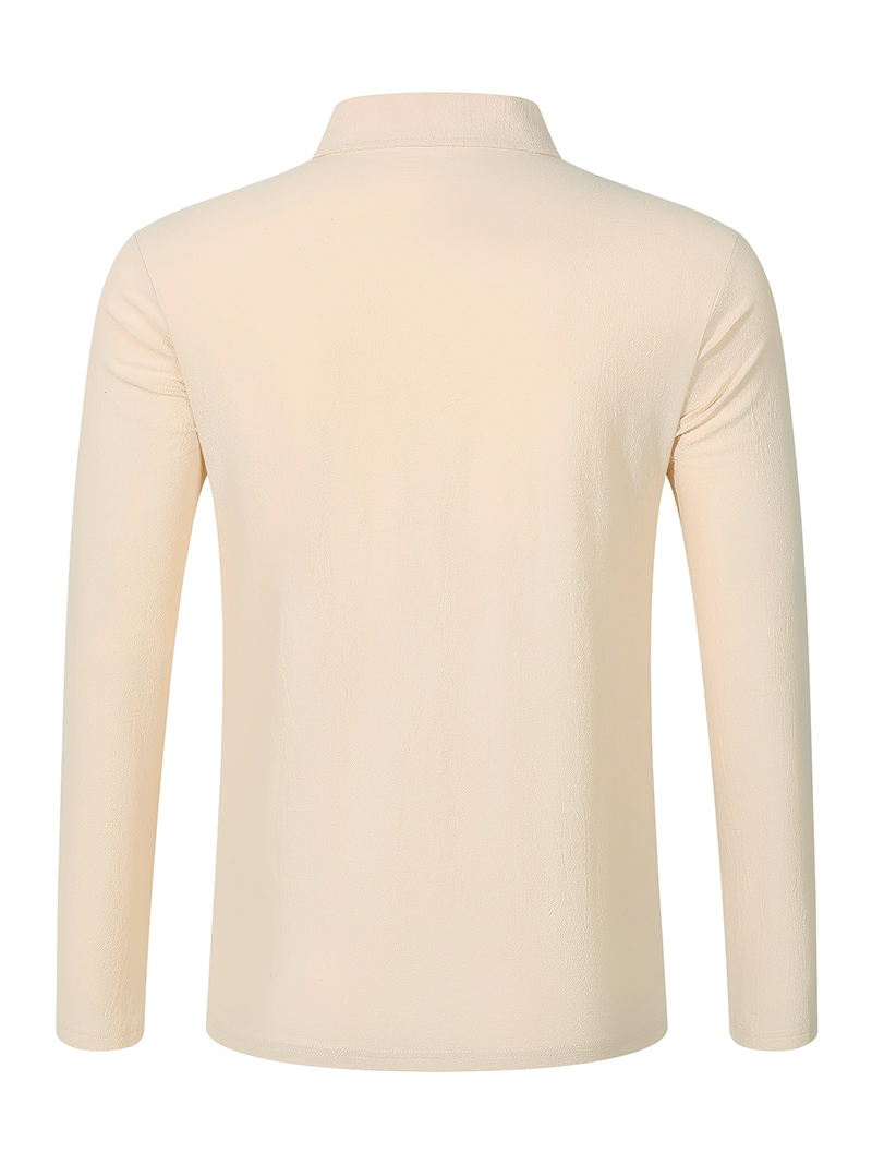 Polo de manga larga para hombr - Linen Shirt Breathable reseña y precio