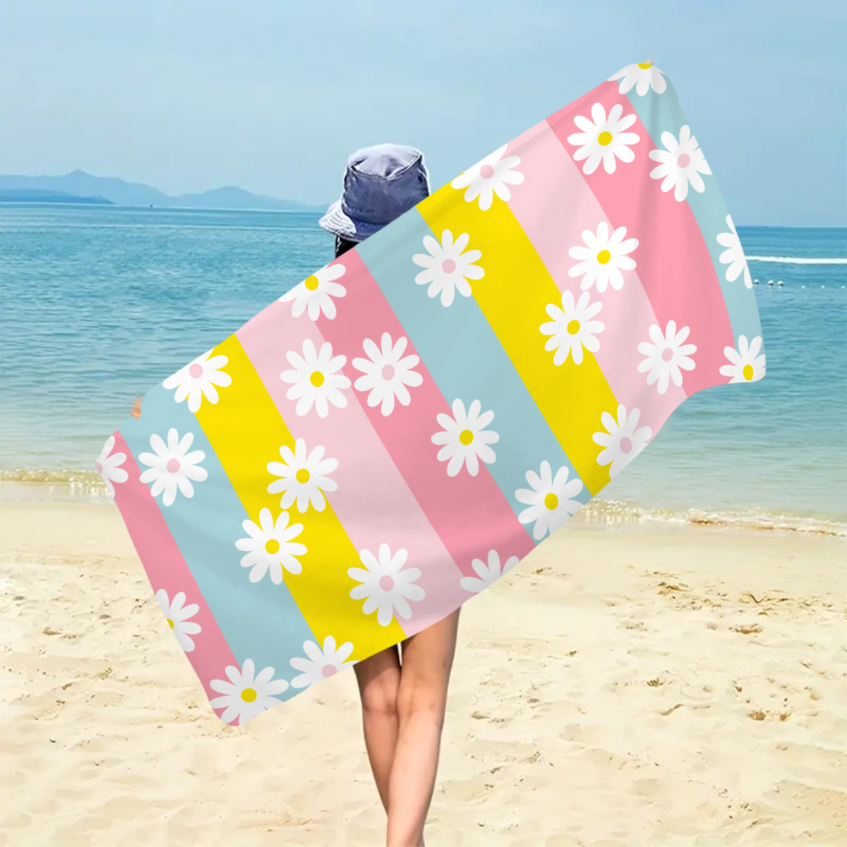 Toalla de playa grande bohemia - Beach Towel Large reseña y precio