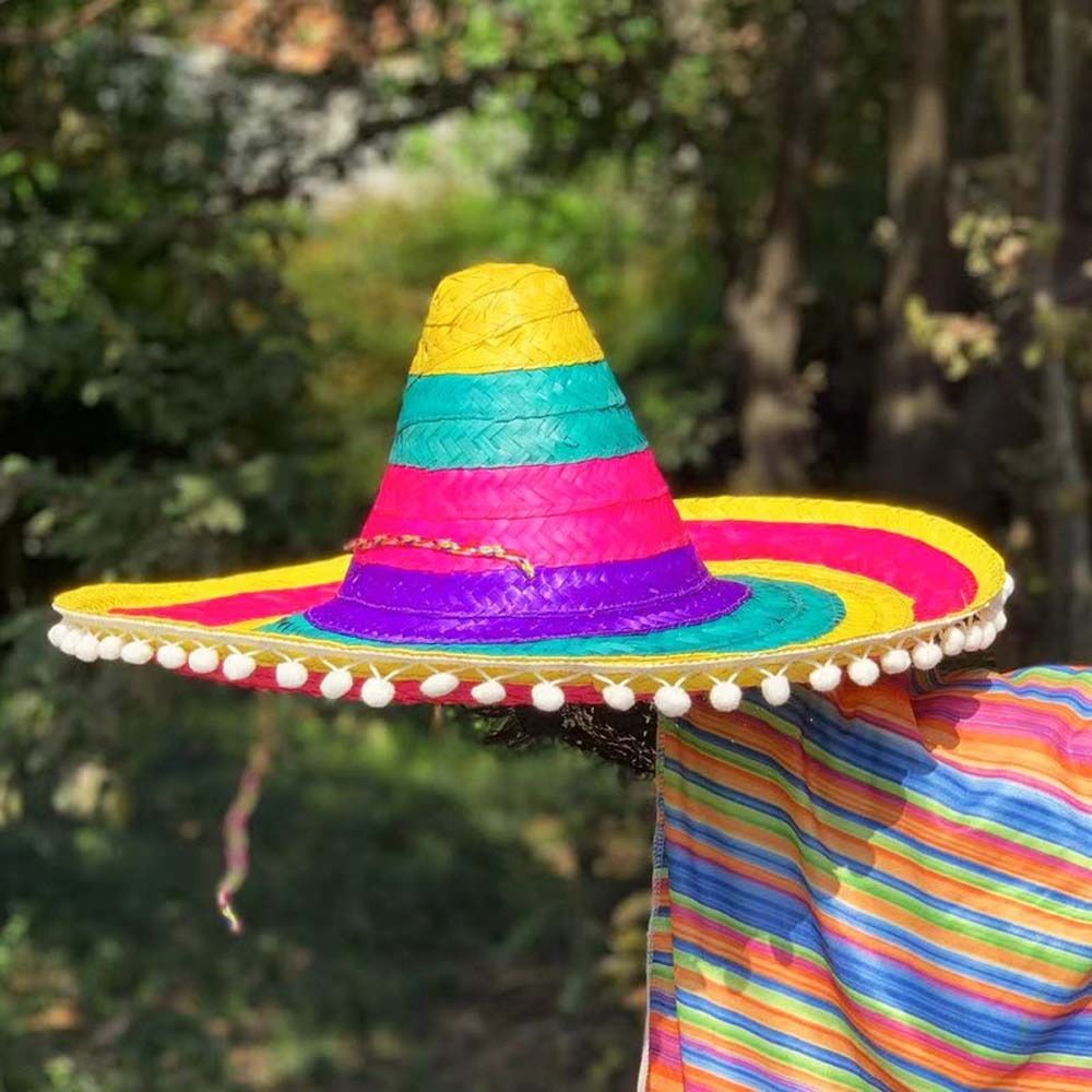 Sombrero de fiesta mexicano de - Bucket Hat Straw reseña y precio