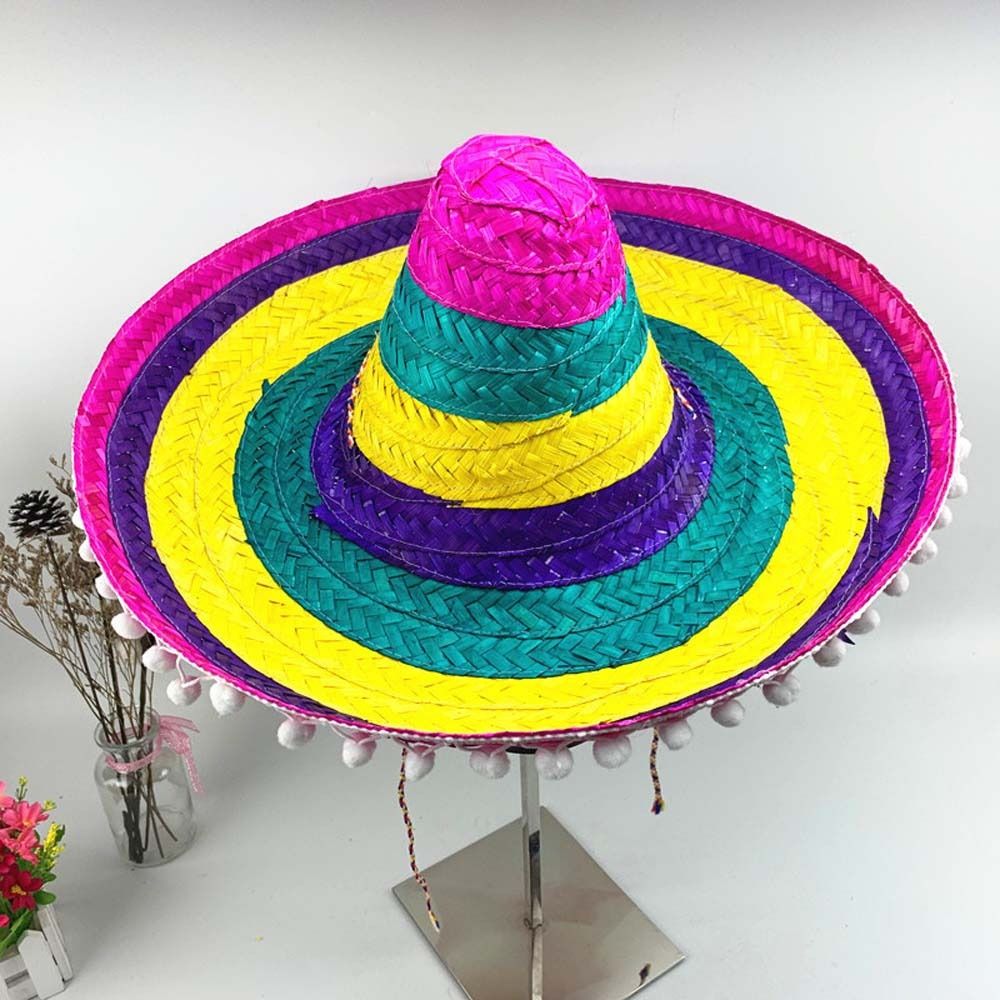 Sombrero de fiesta mexicano de - Bucket Hat Straw reseña y precio