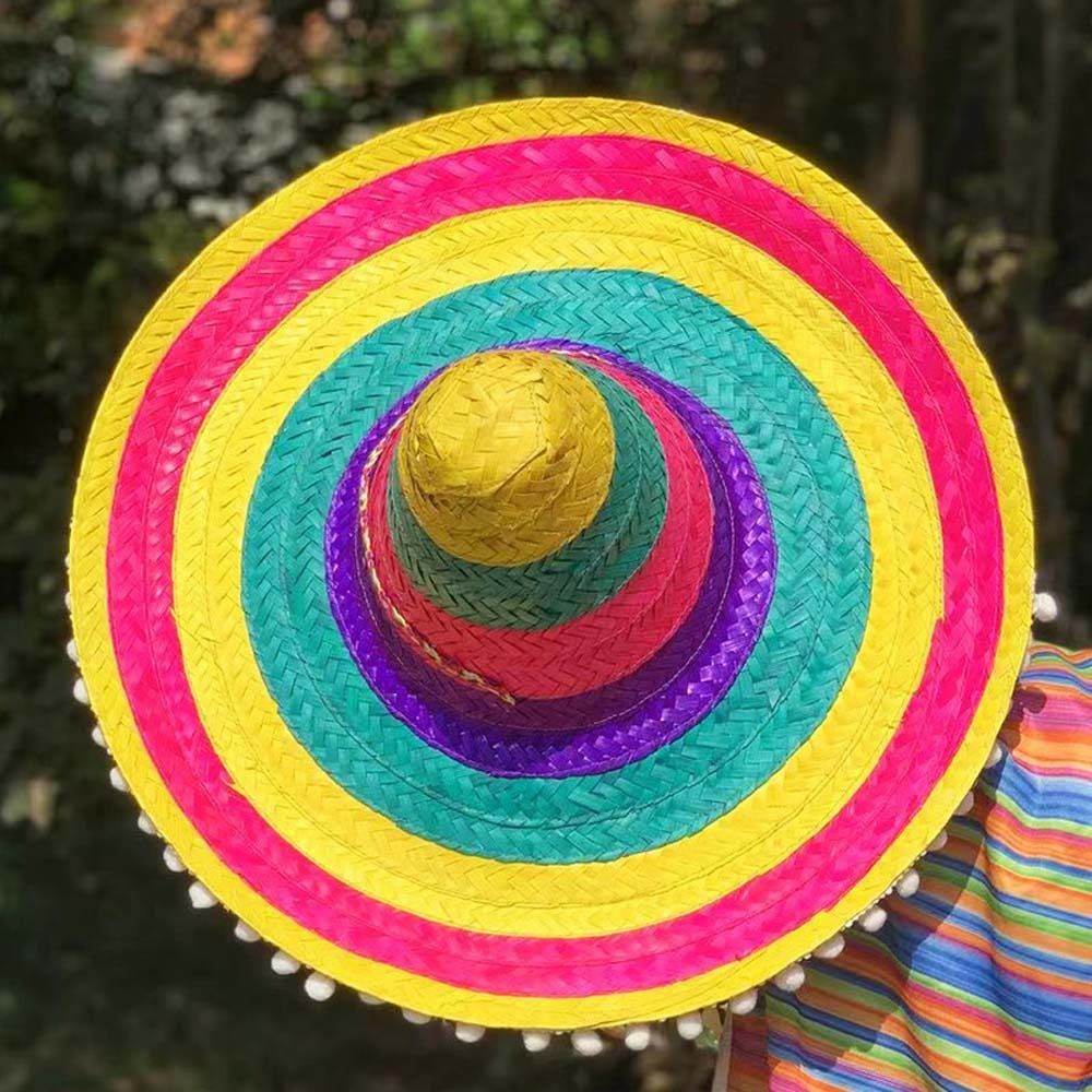 Sombrero de fiesta mexicano de - Bucket Hat Straw reseña y precio