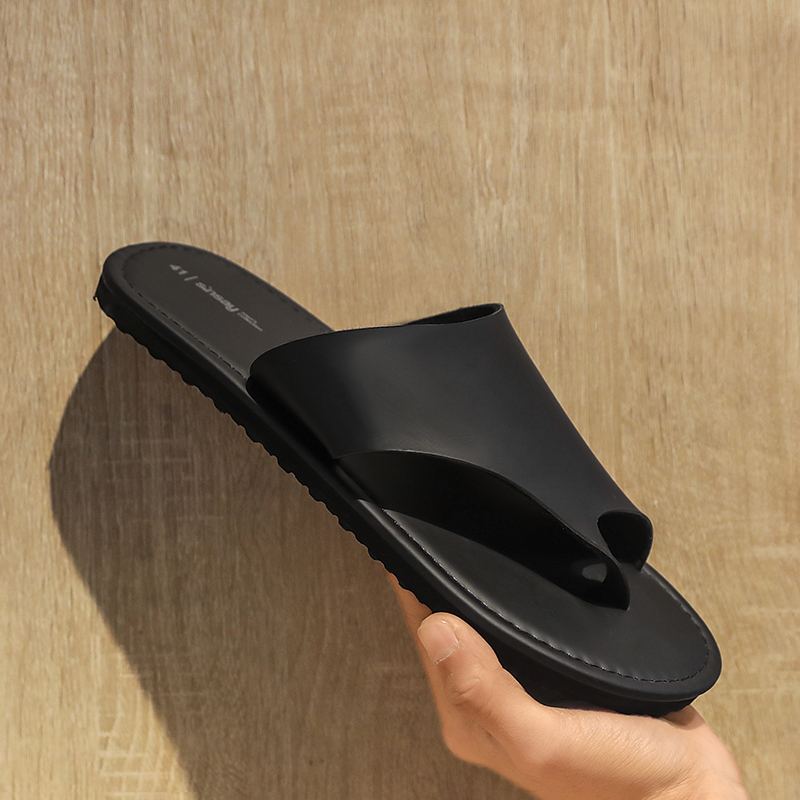 Zapatillas de alta calidad par - Flip Flop Leather Men reseña y precio