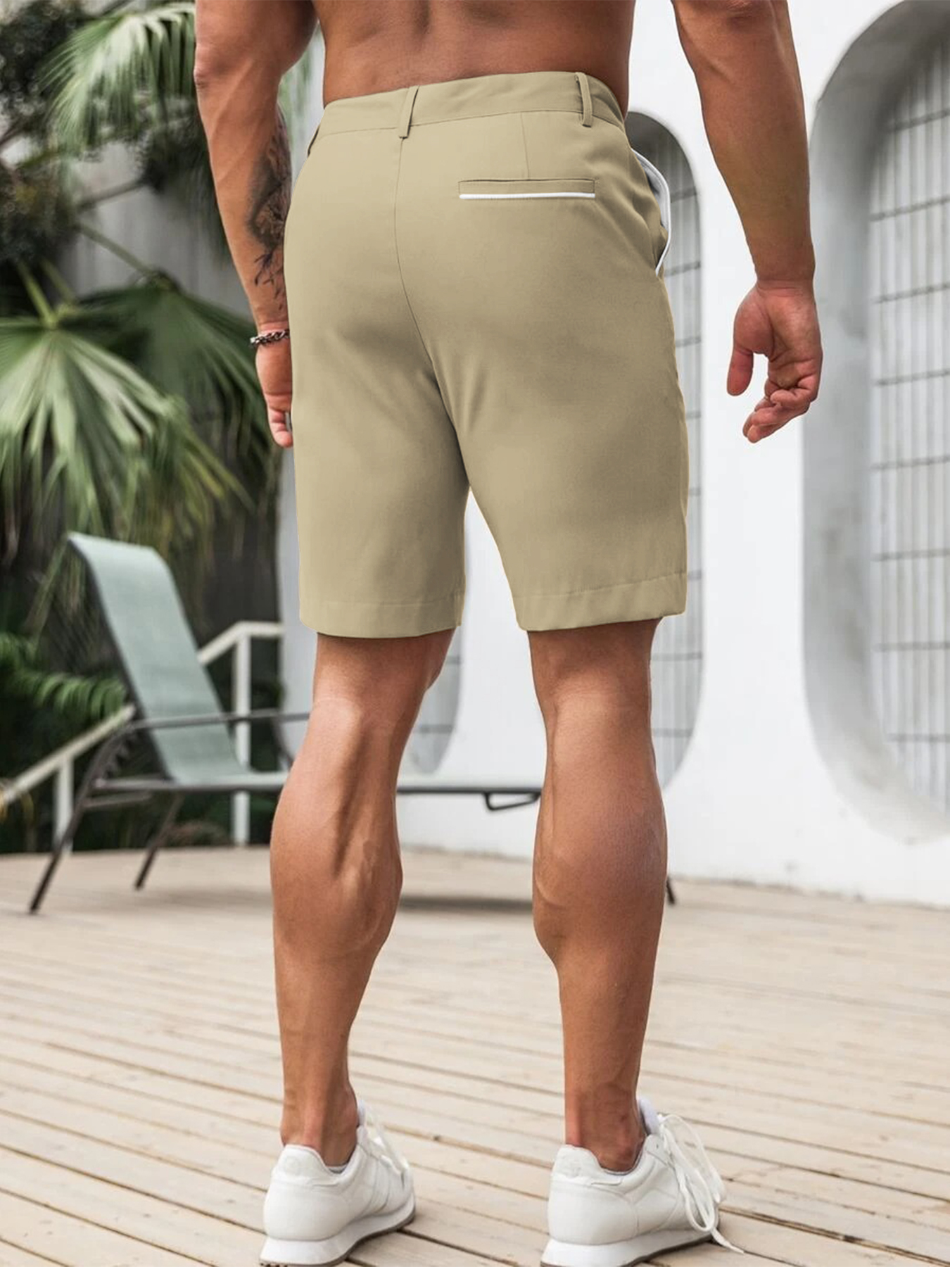 Pantalones Cortos Chino para H - Shorts Chino Slim reseña y precio