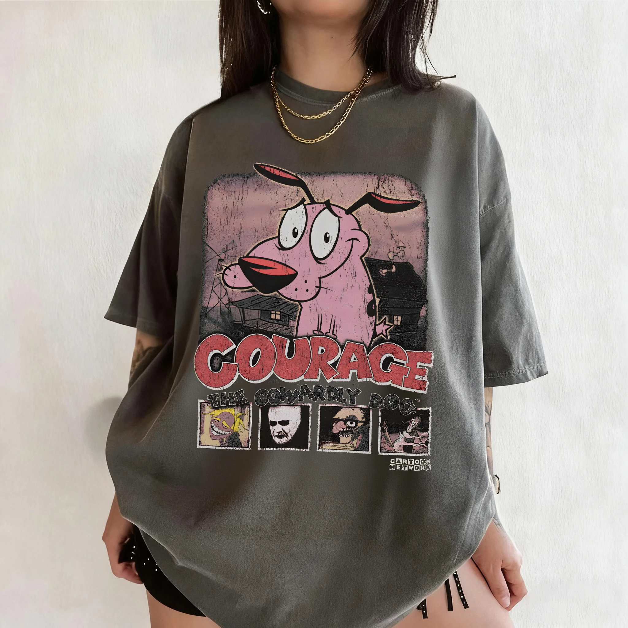 Camiseta de manga corta con es - Tee Graphic Print reseña y precio