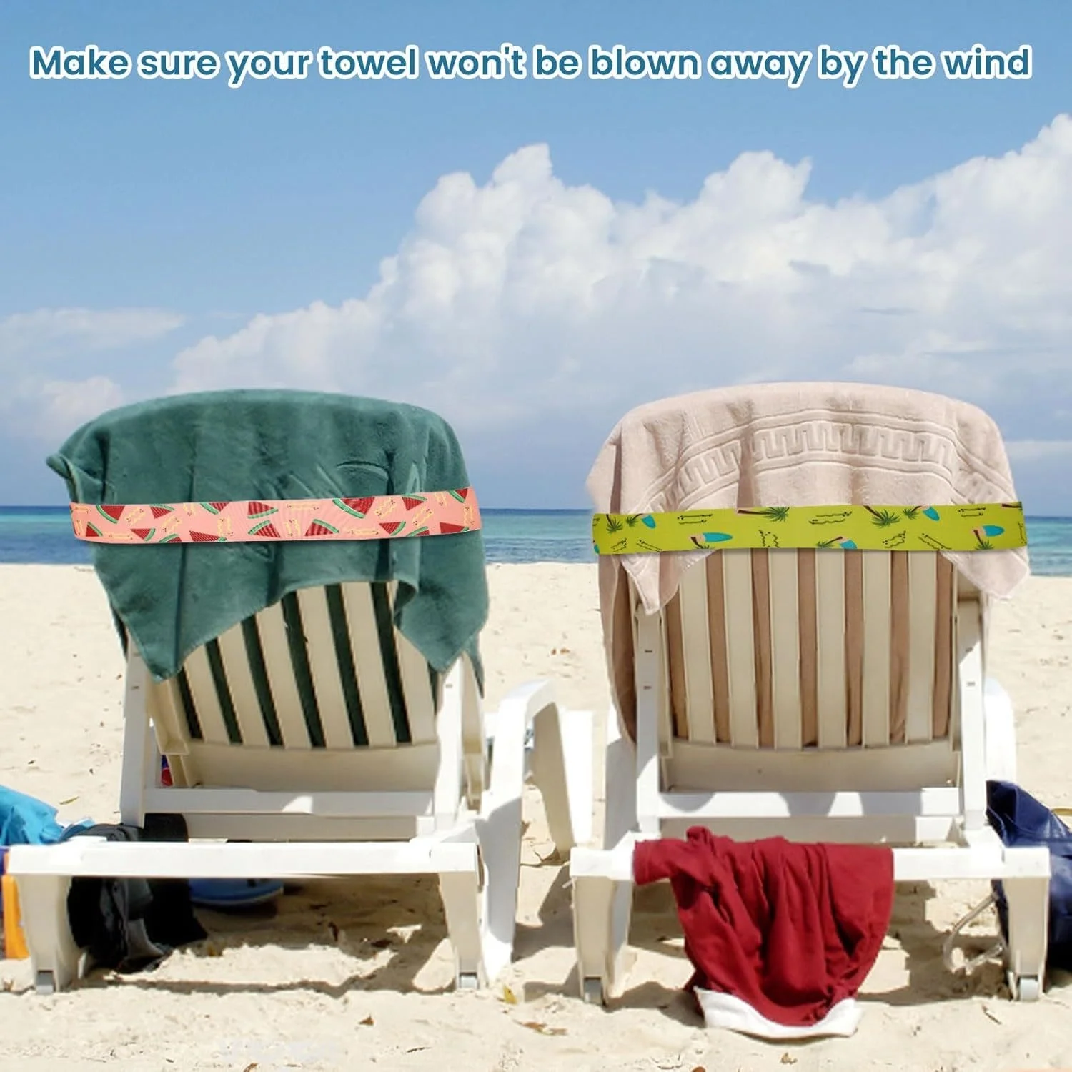 5 uds bandas de toalla grandes - Beach Towel Large reseña y precio