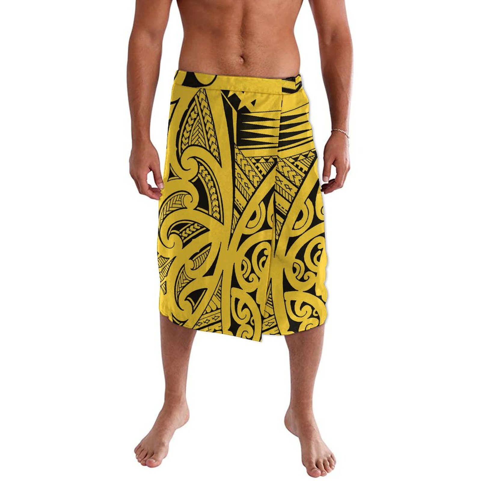 Vestido envolvente de estilo é - Sarong Men Wrap reseña y precio