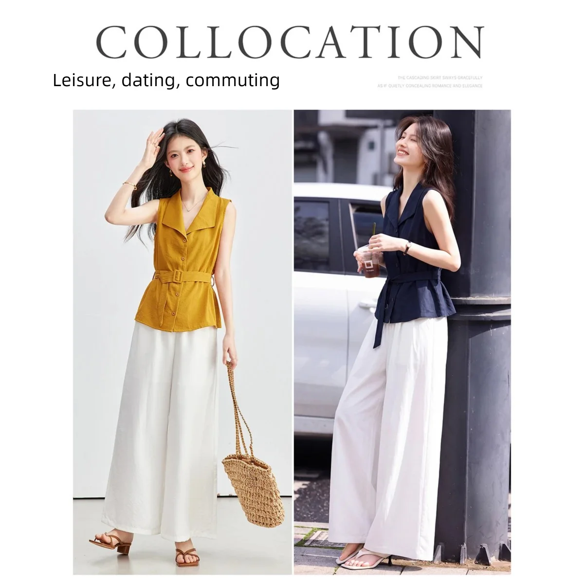 Traje de Verano para Mujer VIM - Shirt Camp Collar reseña y precio