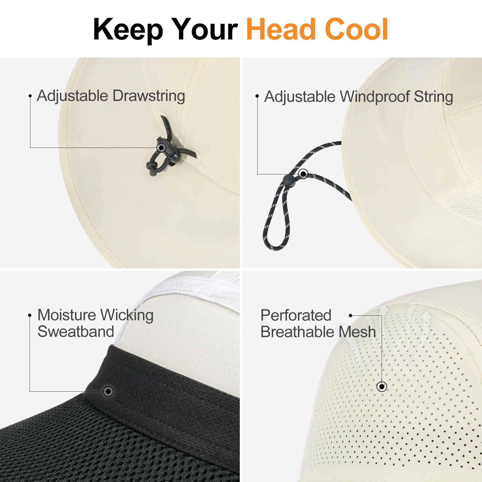 Sombrero de Sol Ligero para Mu - Packable Hat Nylon reseña y precio