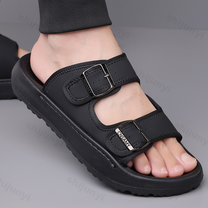 Zapatillas de hombre 2025, san - Flip Flop Leather Men reseña y precio