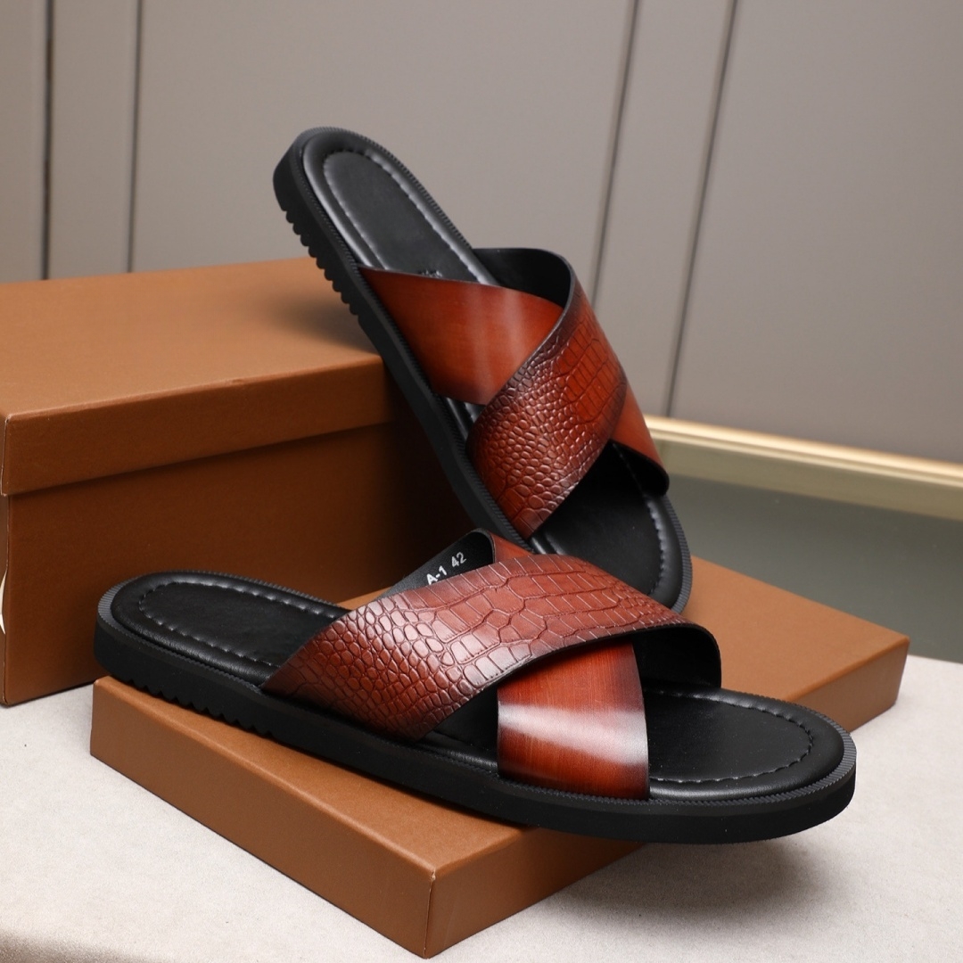Sandalias de Moda Hechas a Man - Flip Flop Leather Men reseña y precio