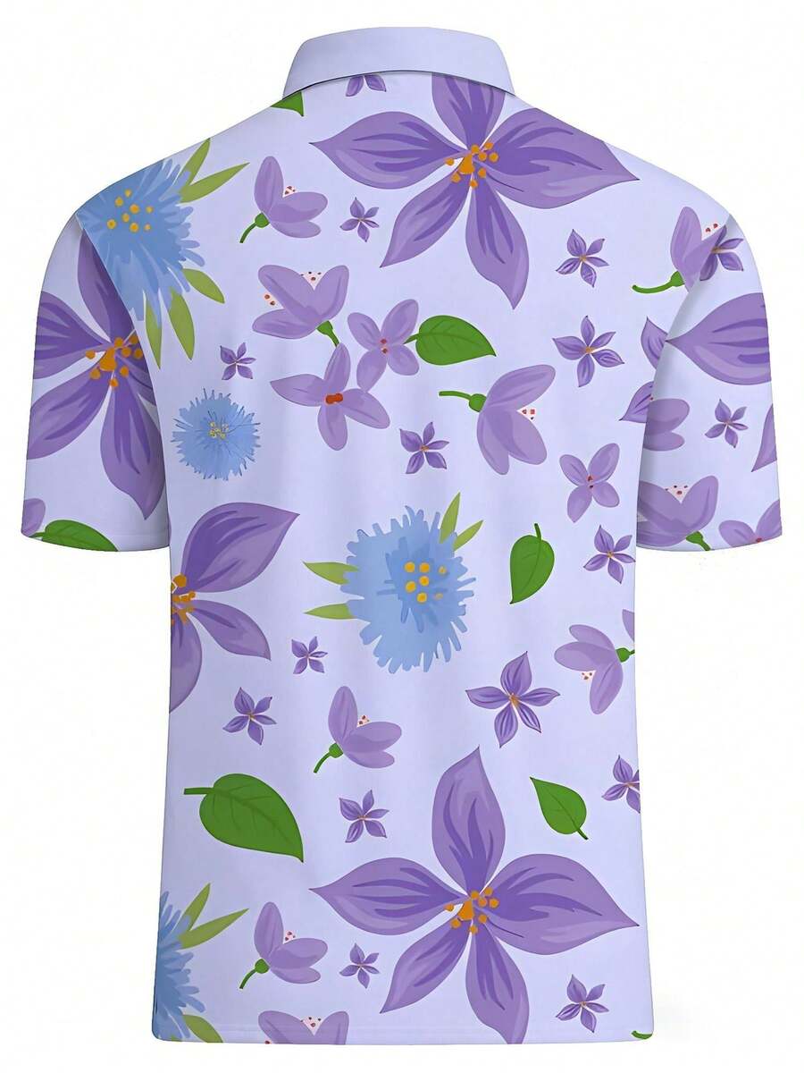 Camisa de Piqué con Estampado  - Polo Shirt Pique reseña y precio