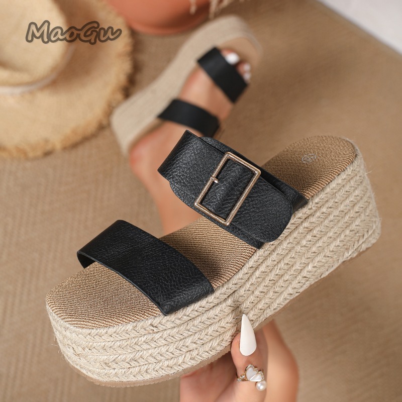 Sandalias de Plataforma con Co - Espadrille Slip On reseña y precio