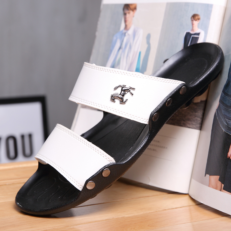 HKDQ, gran oferta, zapatillas  - Flip Flop Leather Men reseña y precio