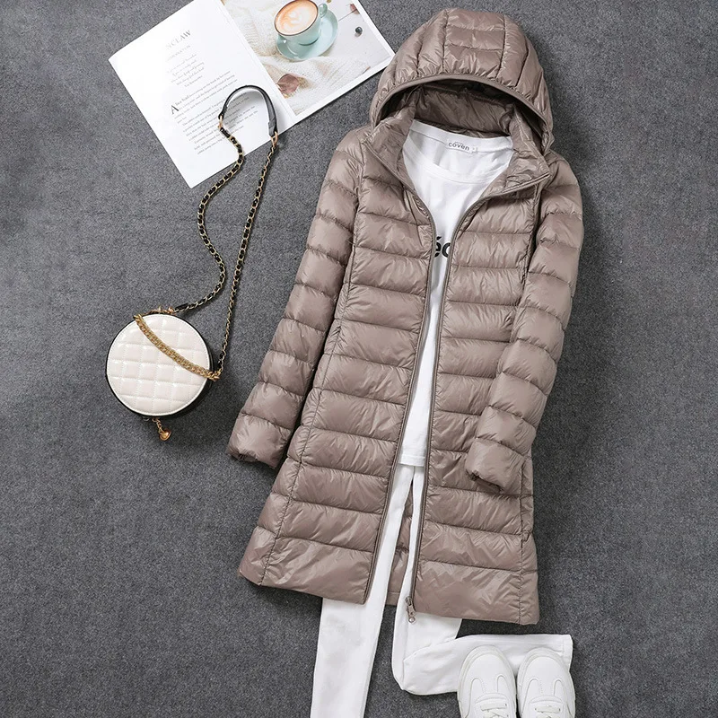 Chaqueta acolchada larga ultra - Packable Hat Nylon reseña y precio