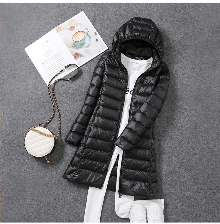 Chaqueta acolchada larga ultra - Packable Hat Nylon reseña y precio