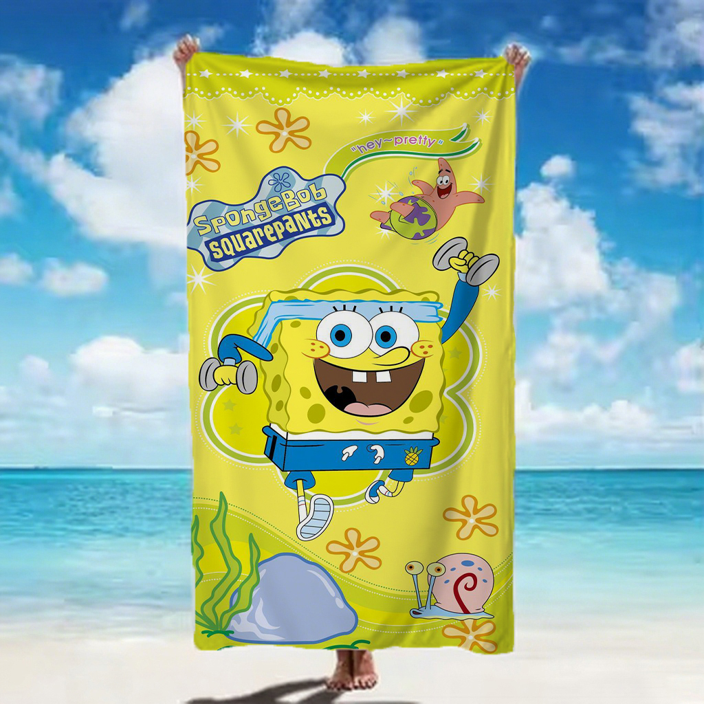 Toalla de playa con estampado  - Beach Towel Large reseña y precio