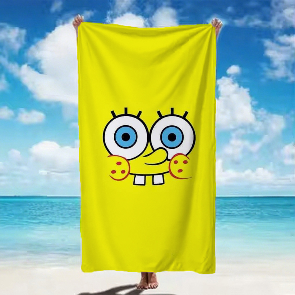 Toalla de playa con estampado  - Beach Towel Large reseña y precio