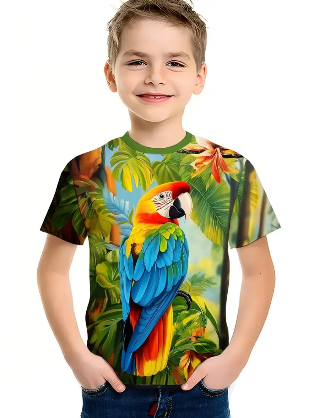 Camiseta de Manga Corta con Es - Tee Graphic Print reseña y precio