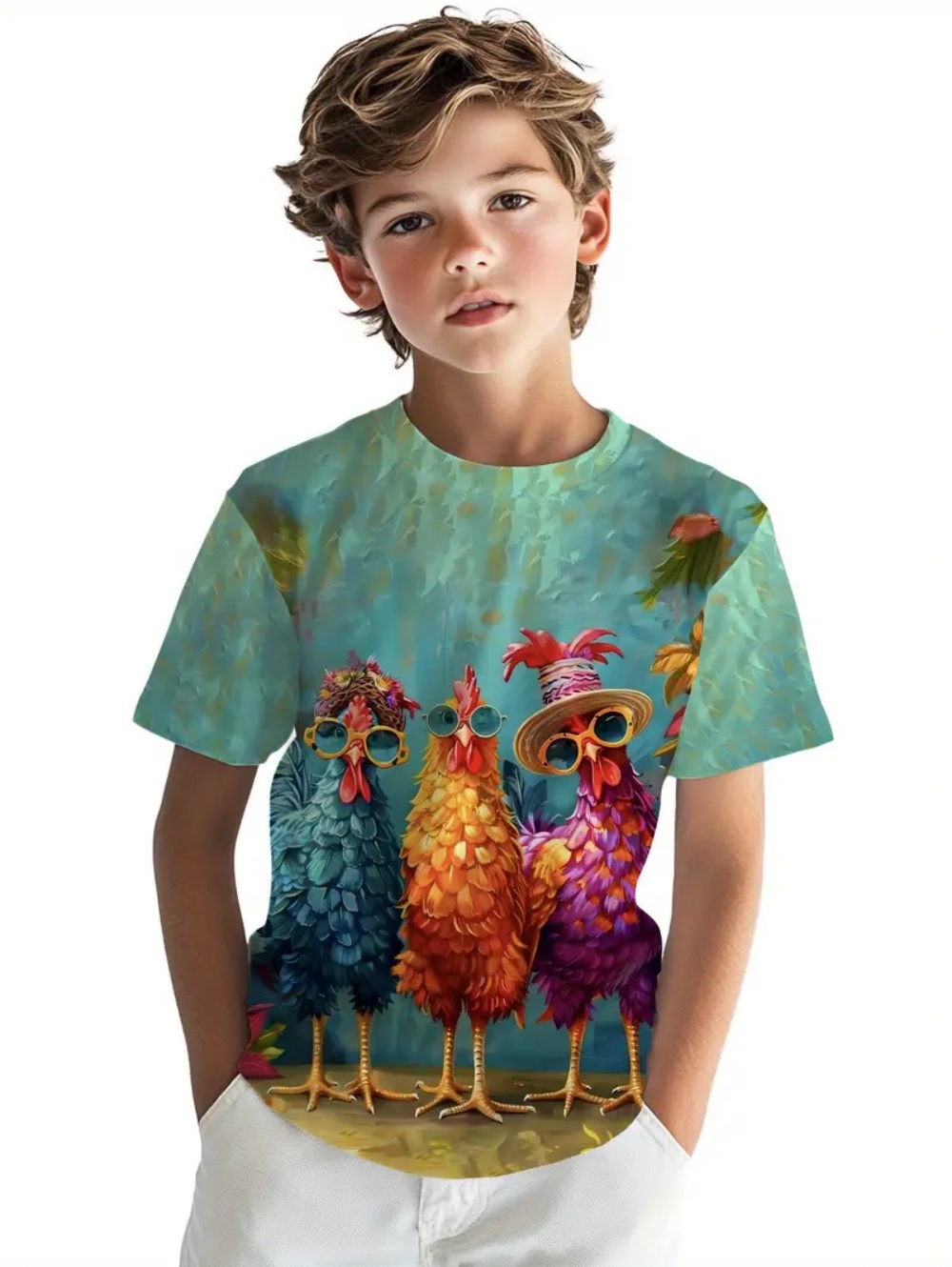 Camiseta de Manga Corta con Es - Tee Graphic Print reseña y precio