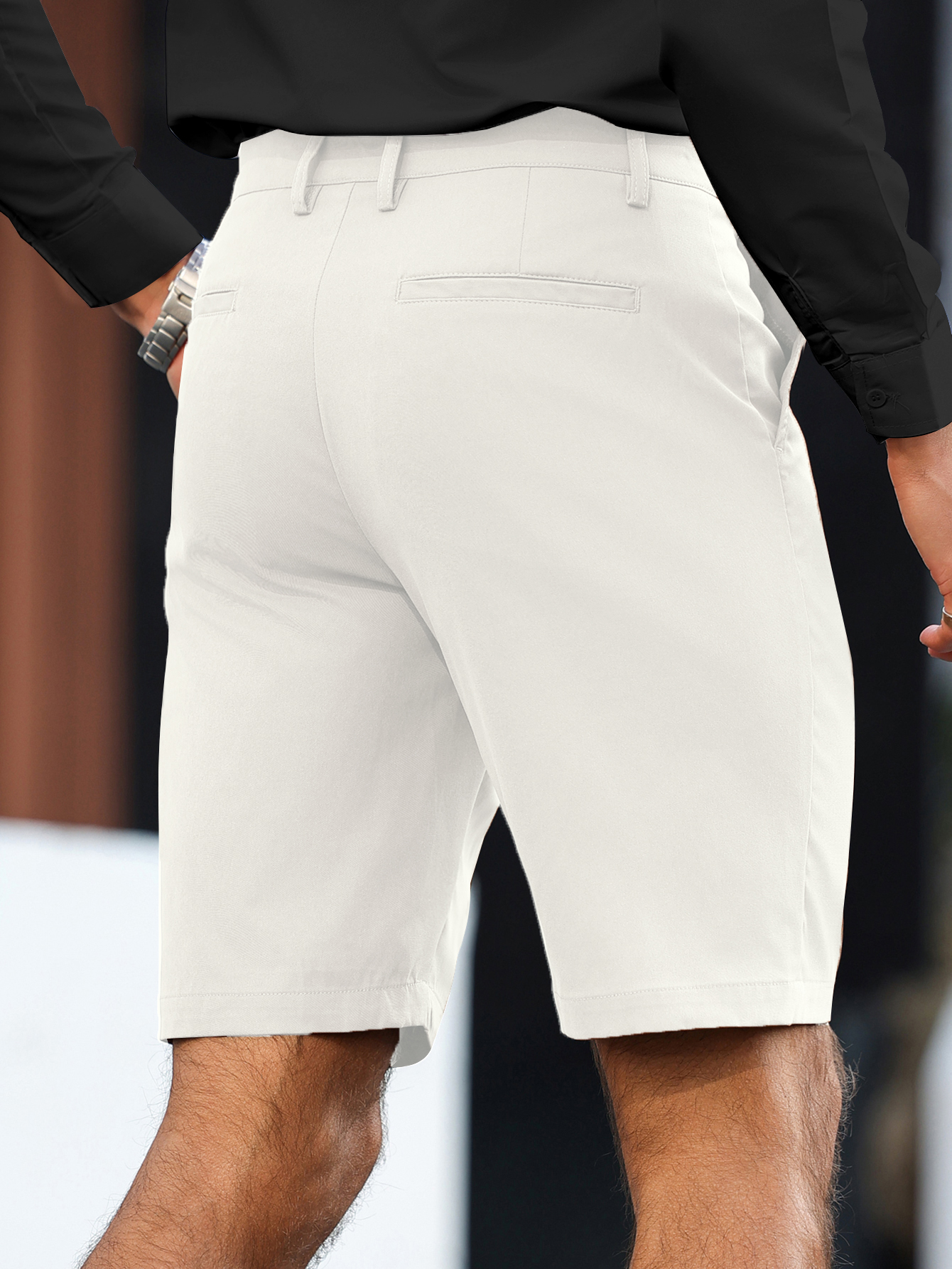 Pantalones Cortos Chino Elásti - Shorts Chino Slim reseña y precio