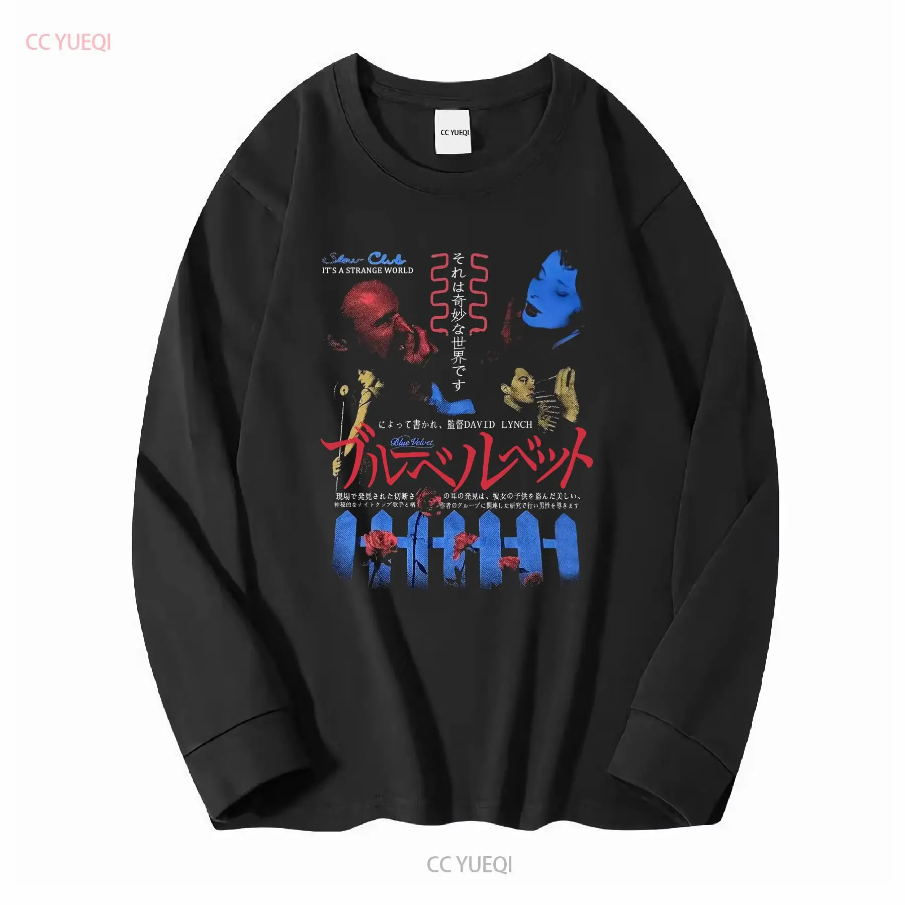 Terciopelo azul Rucking Fotten - Tee Graphic Print reseña y precio