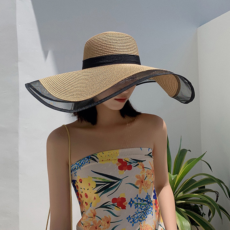 Sombrero para el sol para muje - Bucket Hat Straw reseña y precio