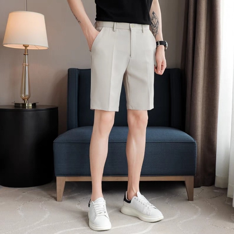 Pantalones Cortos de Traje par - Shorts Chino Slim reseña y precio